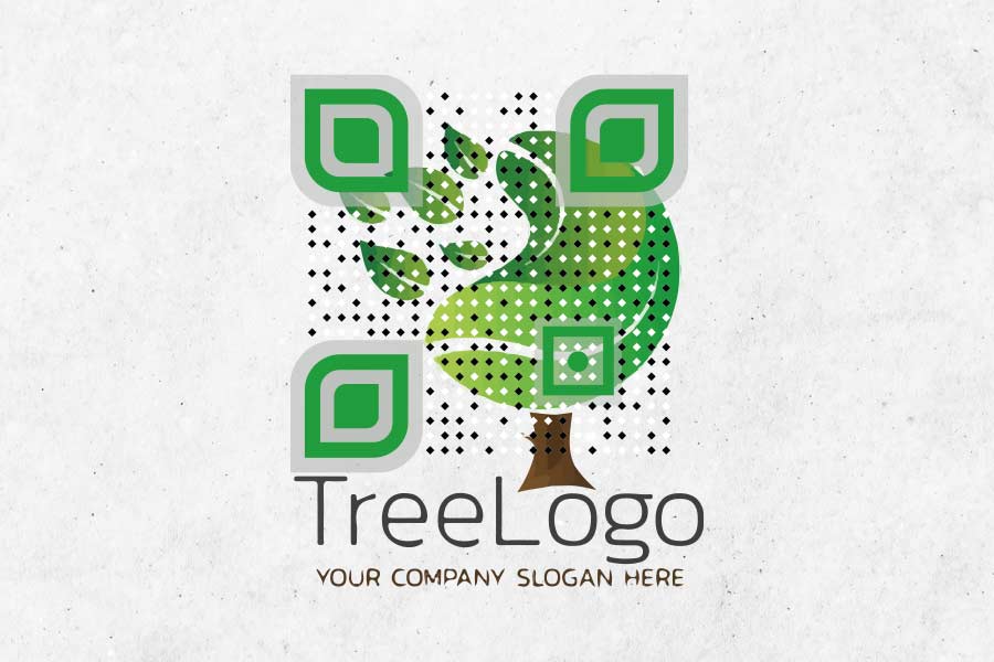 qr code انجمن حمایت فضای سبز